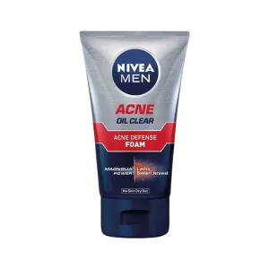 Nivea Men Acne Oil Clear Defense Facial Foam 100ml