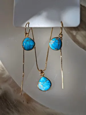 Nuance Turquoise Jewelry Set