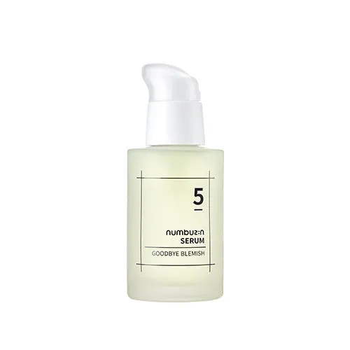 NUMBUZ:N No.5 Goodbye Blemish Serum 50ml     No.5 Daily Multi-Vitamin Cream 60ml SET