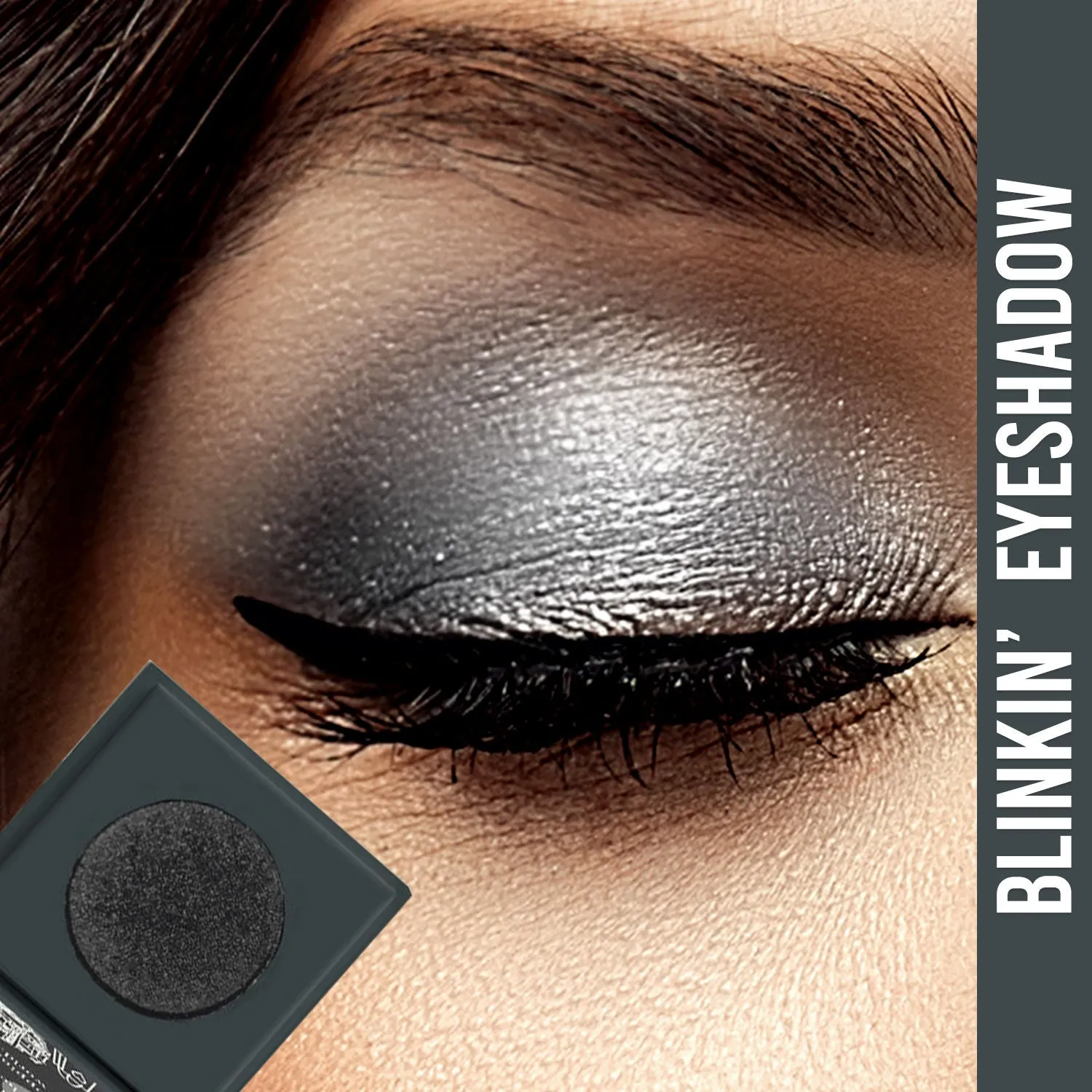 NY Bae Blinkin' Eyeshadow - 5th Avenue 11 (1.2 g) | Grey | Single Eyeshadow | Shimmer Finish | High Colour Payoff | Long lasting | Lightweight