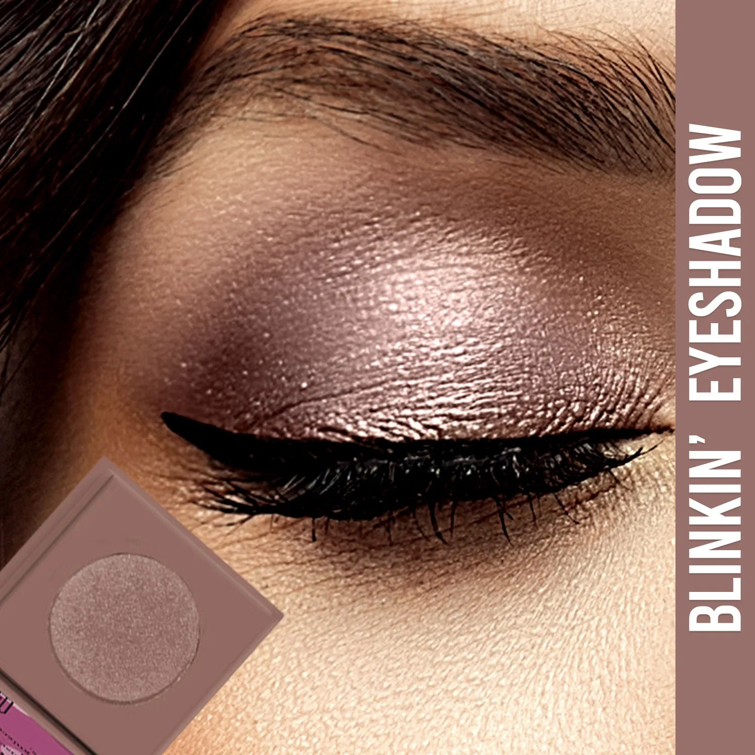 NY Bae Blinkin' Eyeshadow - Downtown 21 (1.2 g) | Purple | Single Eyeshadow | Shimmer Finish | High Colour Payoff | Long lasting | Lightweight