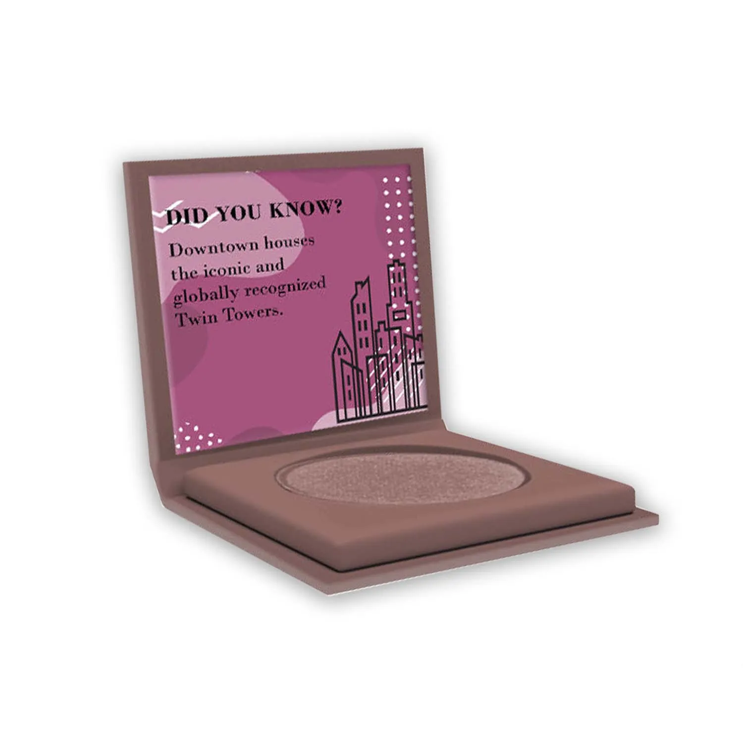 NY Bae Blinkin' Eyeshadow - Downtown 21 (1.2 g) | Purple | Single Eyeshadow | Shimmer Finish | High Colour Payoff | Long lasting | Lightweight
