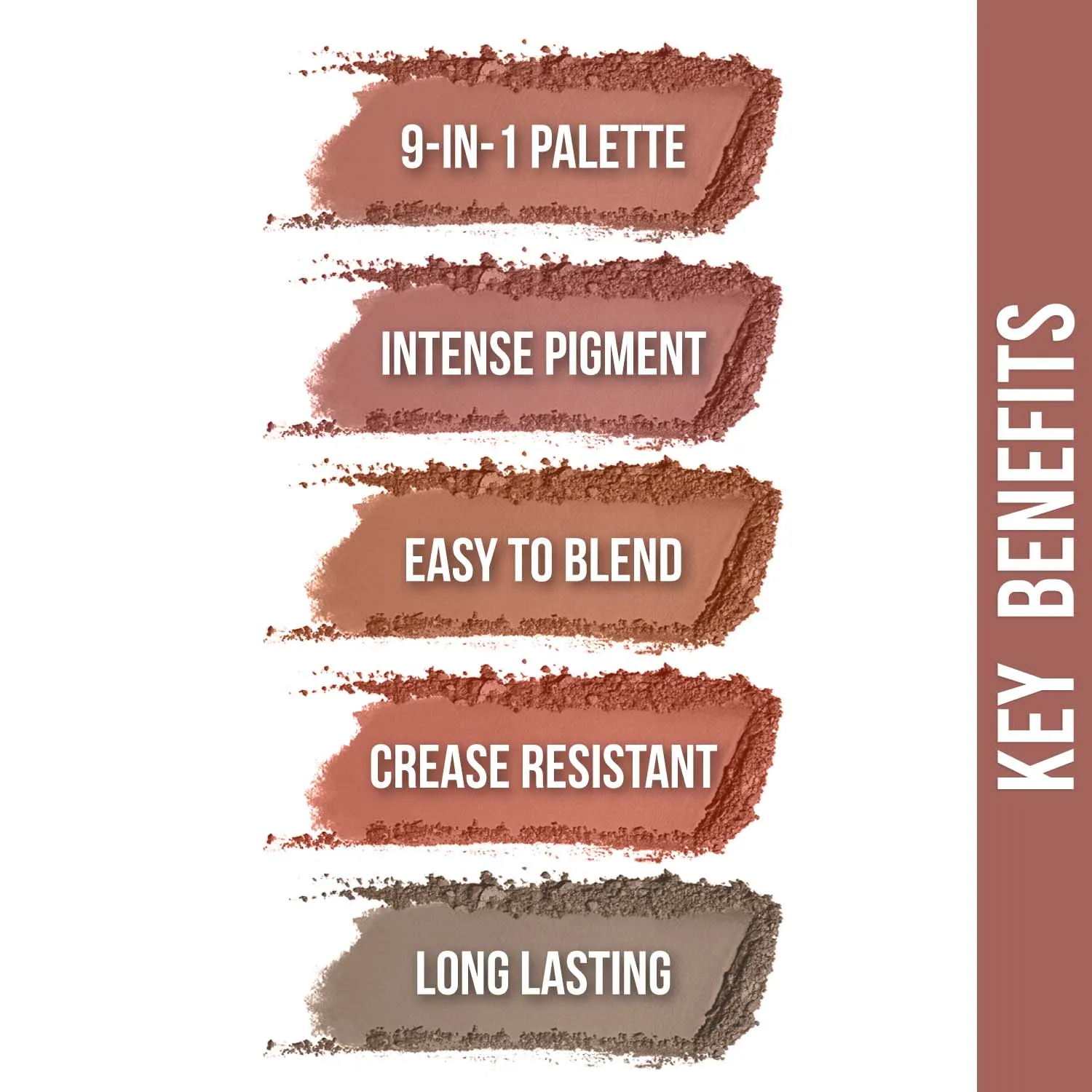 NY Bae Eye-Love Eyeshadow Palette | 9in1 Palette | Matte & Shimmer | Intense Pigment | Easily Blendable | Long Lasting | Smooth Finish | Nudes & Blacks- Bloom Beauty 02 (9 g)