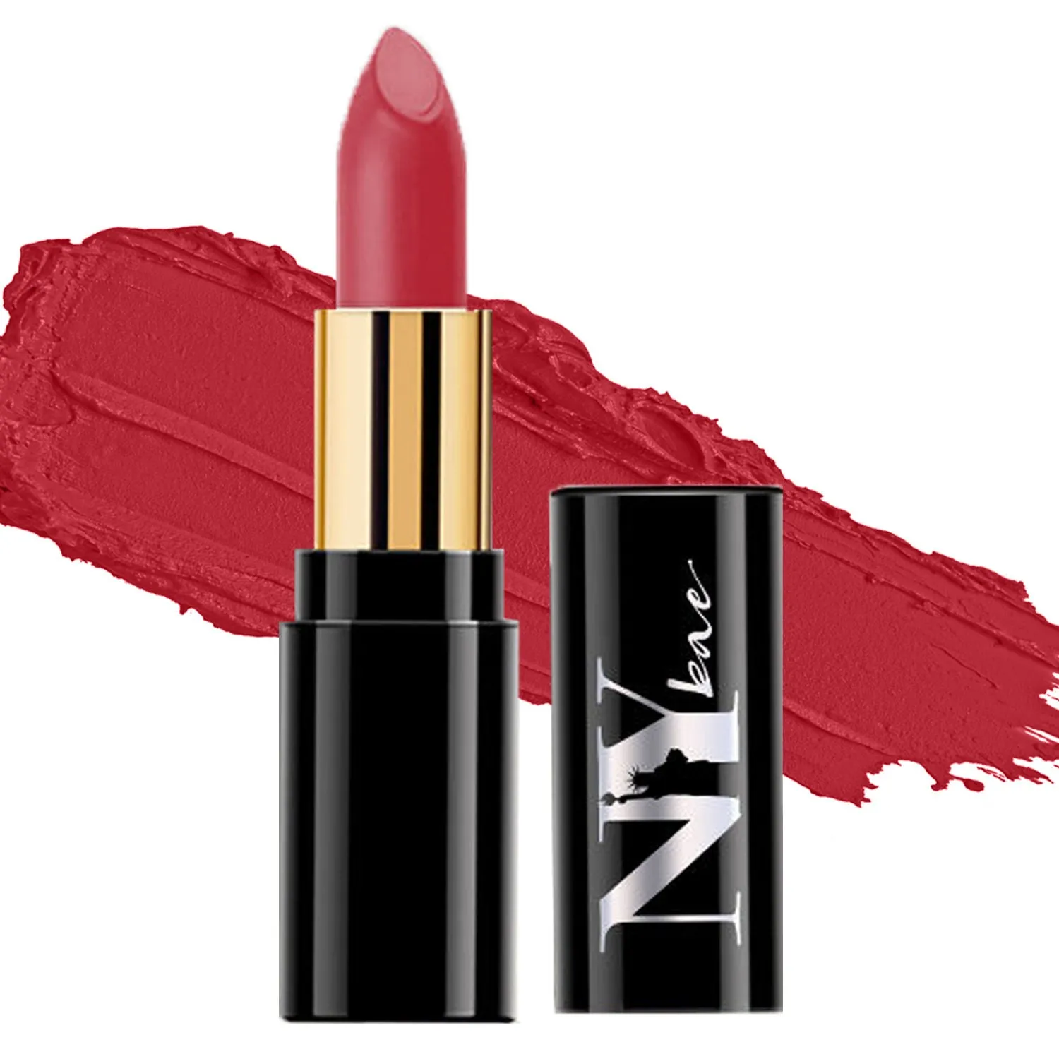 NY Bae Super Matte Lipstick - Marvellous Michelle 19 (4.2 g) | Maroon | Matte Finish | Enriched with Vitamin E | Rich Colour Payoff | Nourishing | Long lasting | Smudgeproof | Vegan | Cruelty & Paraben Free