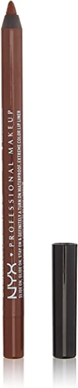 NYX PROFESSIONAL MAKEUP Slide On Lip Pencil, Lip Liner - Urban Cafe (Brown)