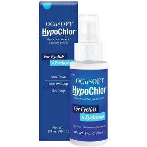 OCuSOFT Hypochlor Spray, Eyelid Spray for Irritated Eyelids