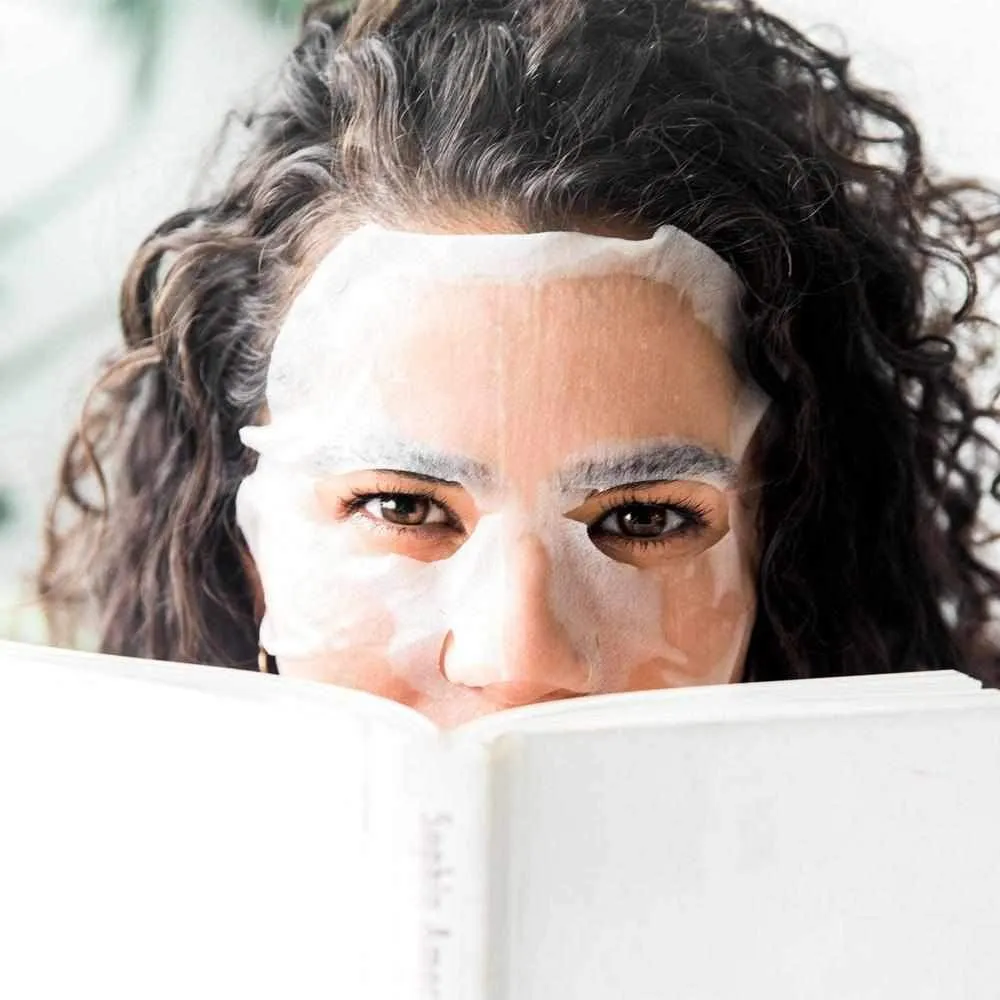 Orgaid Organic Sheet Mask | VITAMIN C & REVITALIZING - 4 PACK