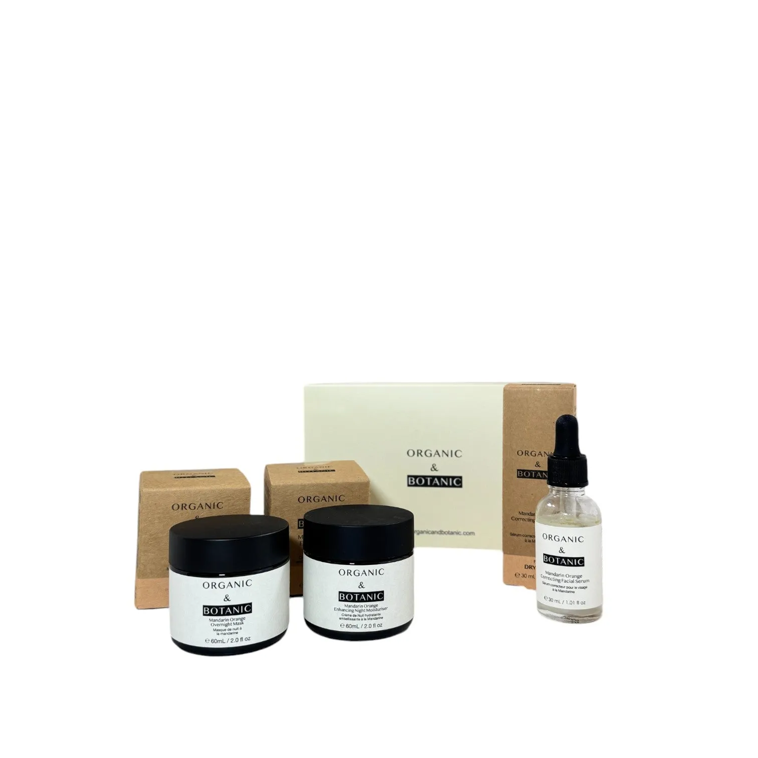 Organic & Botanic Mandarin Orange Anti-Ageing Skincare Gift Set
