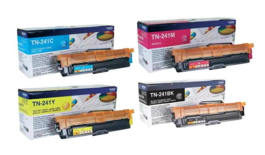 Original Brother  Tonerset - Brother Tonerset TN-241 Black/Cyan/Magenta/Yellow