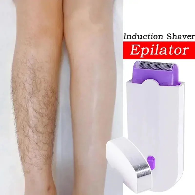 Painless Electric Epilator for Women: Portable, Rechargeable, and Safe Hair Removal