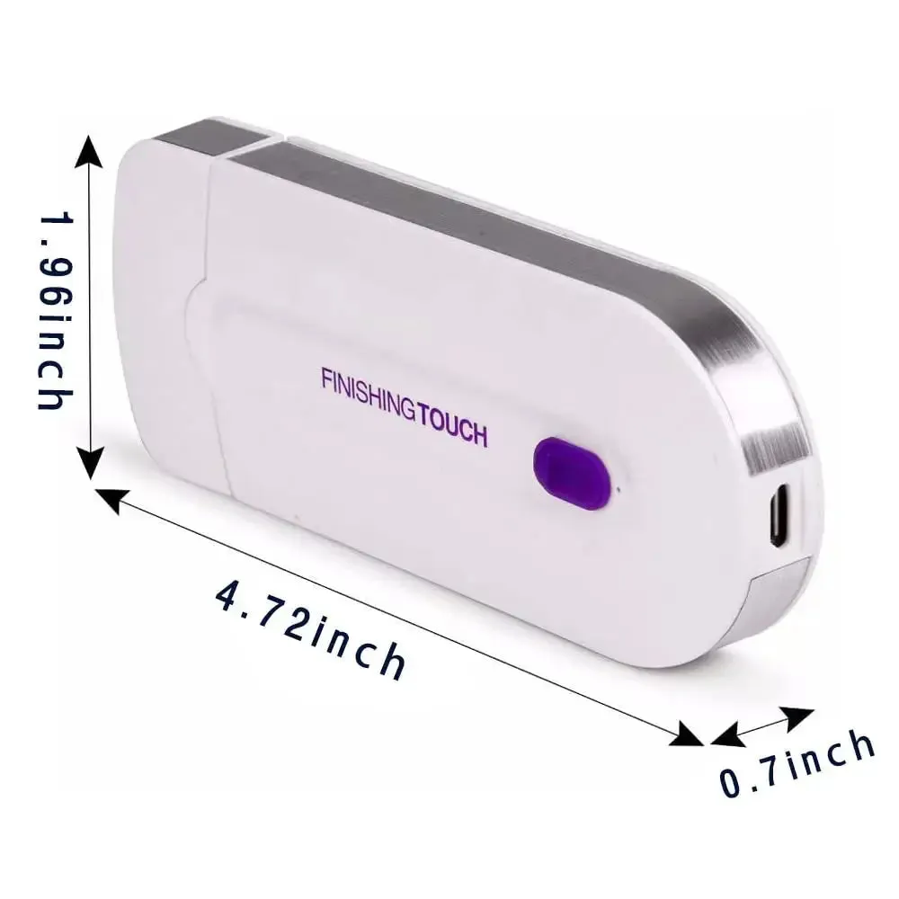 Painless Electric Epilator for Women: Portable, Rechargeable, and Safe Hair Removal