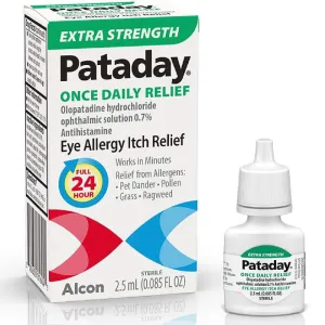 Pataday Extra Strength Once Daily Eye Allergy Itch & Redness Relief Eye Drops 2.5 mL