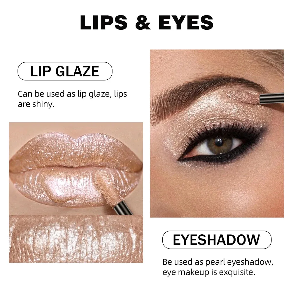 Pearl Shimmer Liquid Lip Gloss