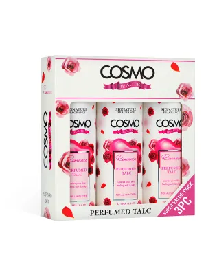 PERFUMED TALC GIFT SET - ROMANCE 3PC