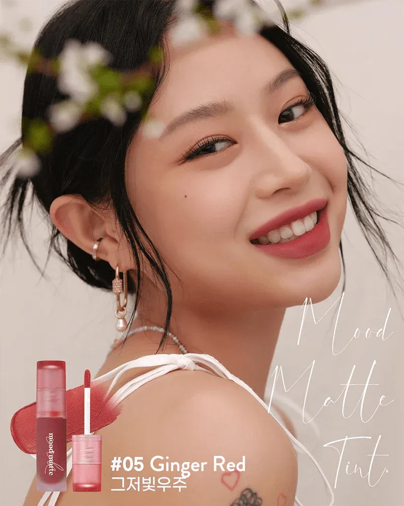 peripera - Ink Mood Matte Tint #05 Ginger Red