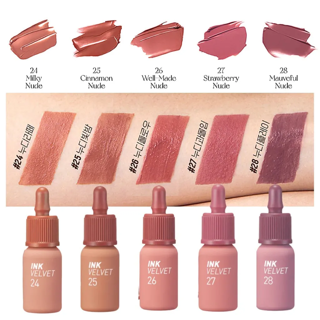 PERIPERA ink velvet tint تنت الشفاه الفيلفت من بيري بيرا