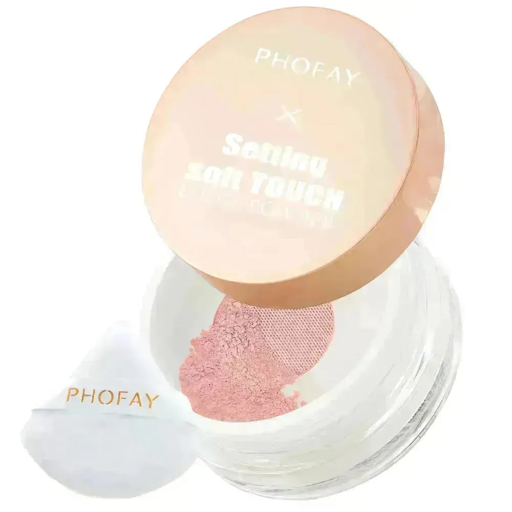 PHOFAY Soft Touch Loose Setting Powder Smooth Long Lasting Makeup