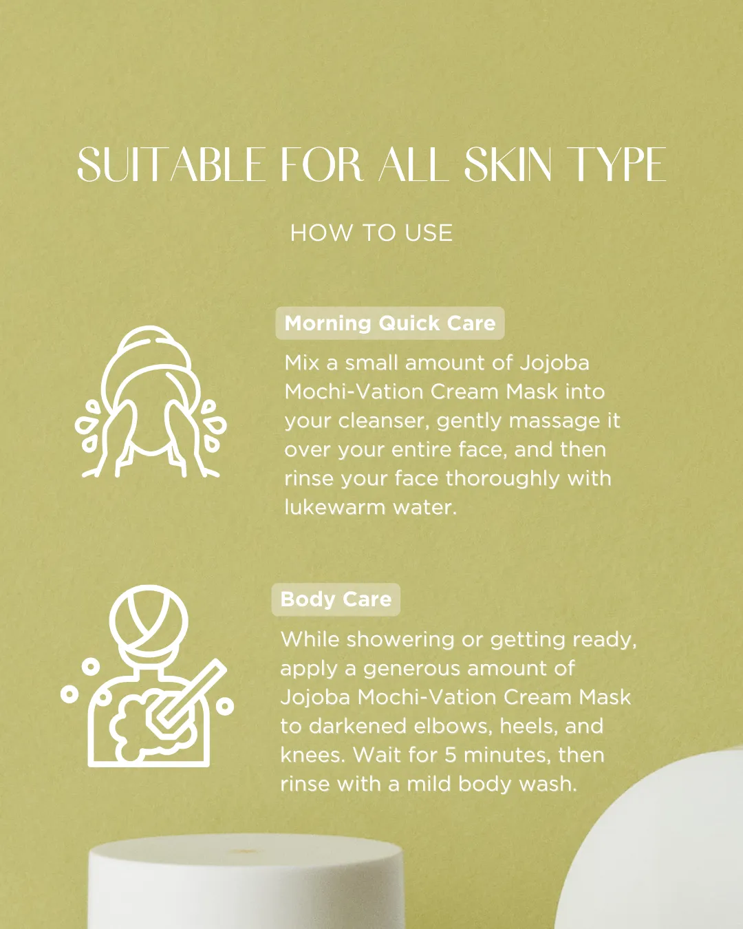 Pink Wonder Jojoba Mochi-Vation™ Cream Mask (with Silicon Pack Brush)