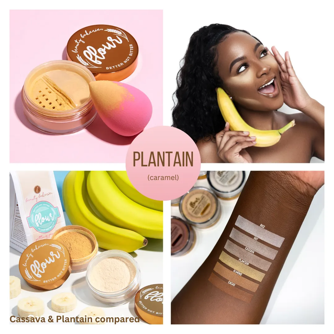 Plantain (Caramel) Loose Flour Setting Powder