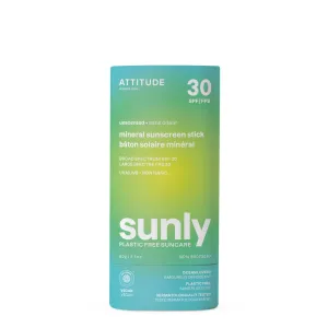 Plastic-free mineral sunscreen stick SPF 30 : Sunly