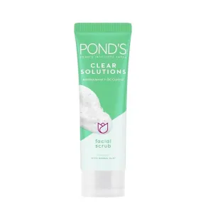 Ponds Clear Solution Anti Bacterial   Oil Control Facial Scrub 100ml