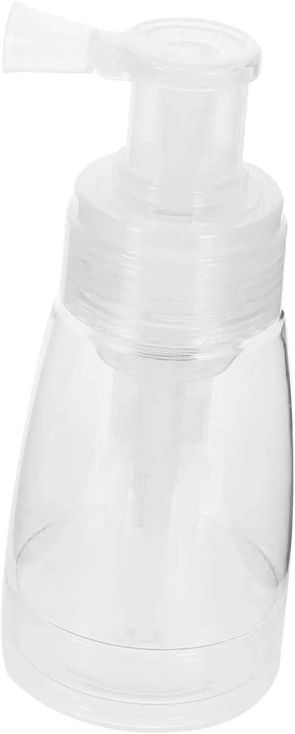 Portable Fine Spray Bottle Empty Powder Pump Dispenser for Loose Powder Puff