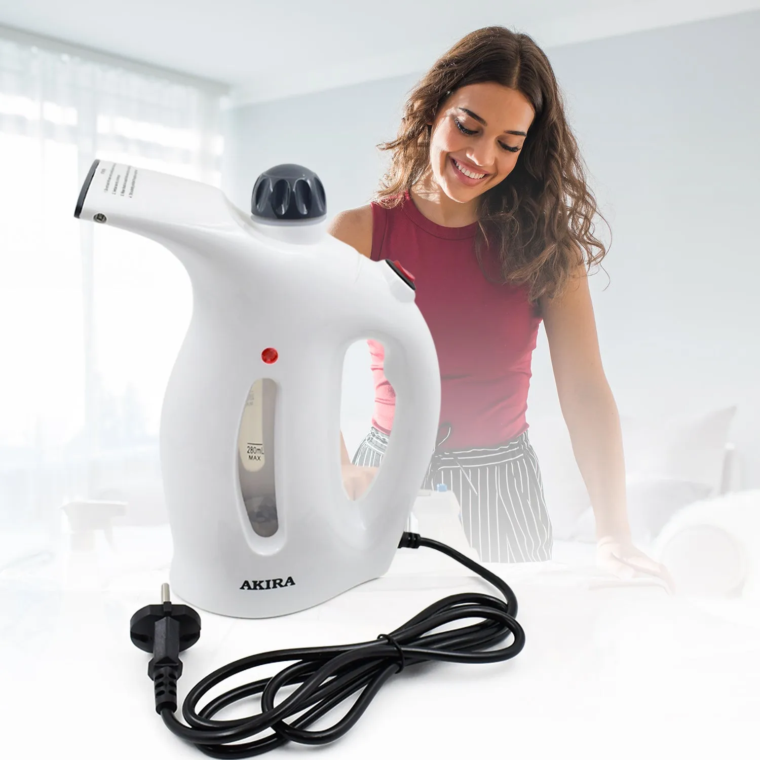 Portable Handheld Garment Facial Steamer (1pc)