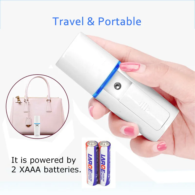Portable Nano Mister Facial Steamer