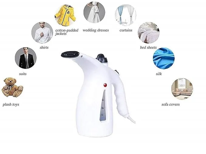 Portable RZ-608 Handheld Facial Steamer and Garment Steam Iron, 350W(Facial)/ 750W(Steamer), Multicolour