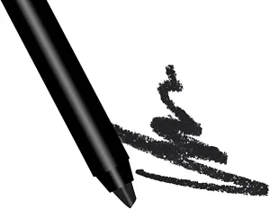 Premium Long Lasting Black Matte Lip Liner and Face Pencil | Noche Bella | Goth Liner and Full Lip Coverage | Halloween | Mime