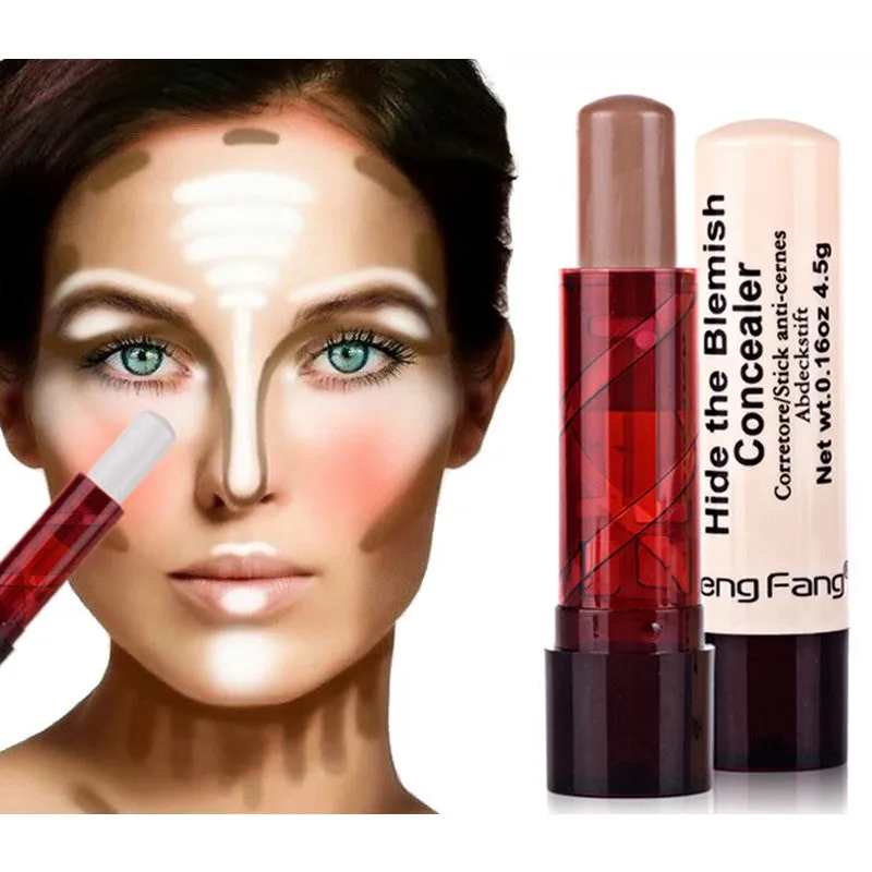 Professional Face Contour Highlighter Bronzer Stick Foundation