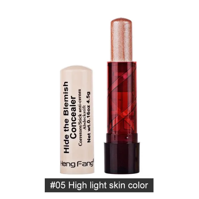 Professional Face Contour Highlighter Bronzer Stick Foundation