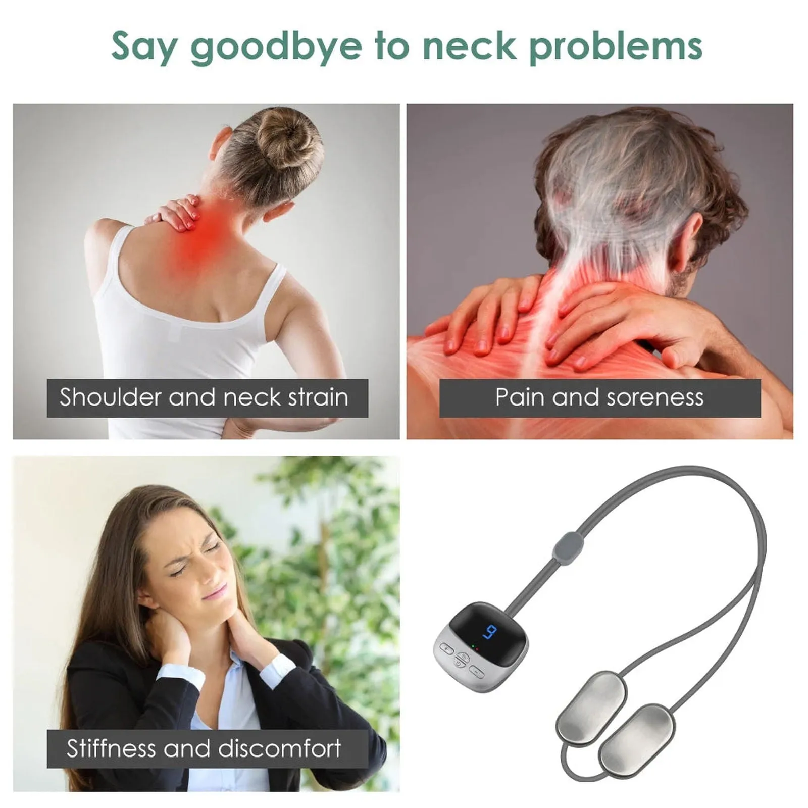 PulseRelief Neck & Shoulder Massager