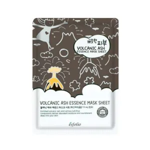 Pure Skin Volcanic Ash Essence Mask Sheet - 1 Box of 10 Sheets