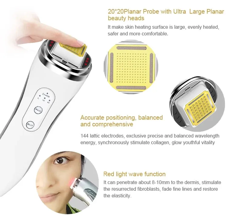 Radio Frequency Facial Lifting Machine Dot Matrix Wrinkle Removal SKin Tightening RF High Frequency Facial Care Device