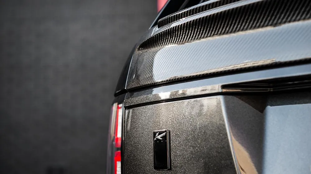 Range Rover (2018-2022) Exposed Carbon Lower Rear Boot Wing