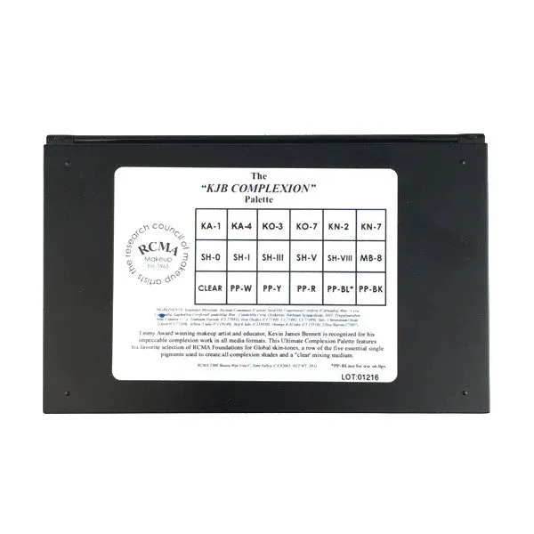 RCMA Vincent Kehoe - 18 Part Foundation / Concealer Palette KJB