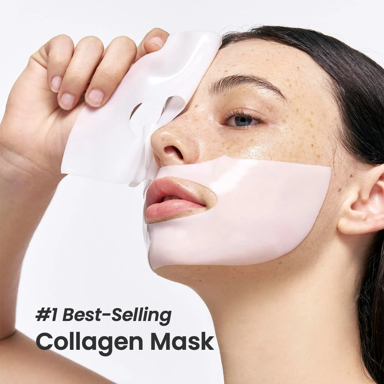 Real Deep Mask, Hydrating Overnight Hydrogel Mask, Pore Minimizing, Elasticity Improvement