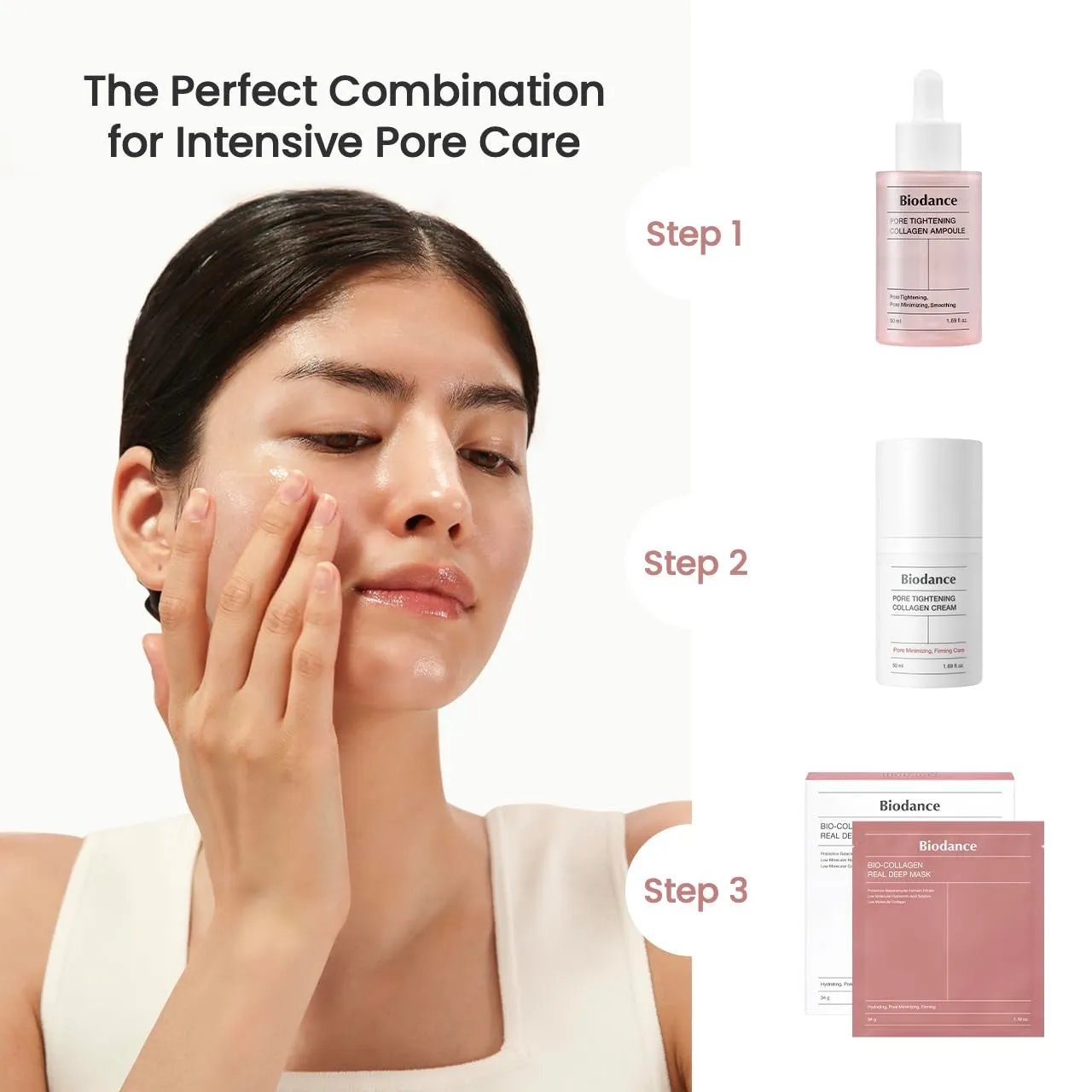 Real Deep Mask, Hydrating Overnight Hydrogel Mask, Pore Minimizing, Elasticity Improvement