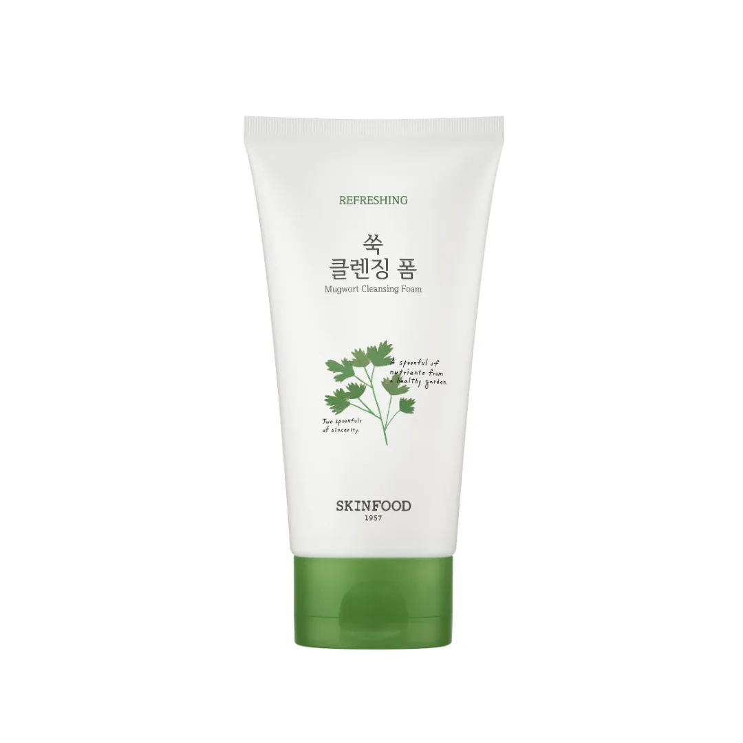 Refreshing Mugwort Cleansing Foam