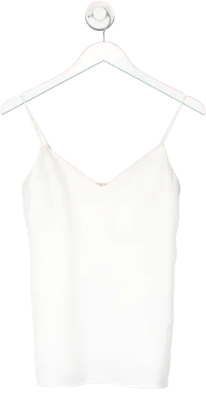 REISS Cream Bethan V Neck Cami UK 4