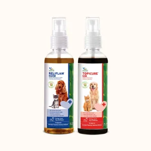 RELIFLAM SPRAY   TOPICURE PET -For Dog & Cat