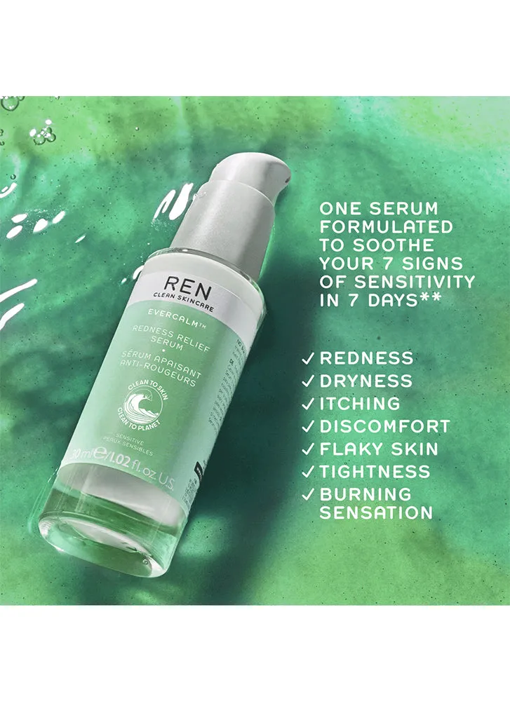 REN Clean Skincare Evercalm Redness Relief Serum