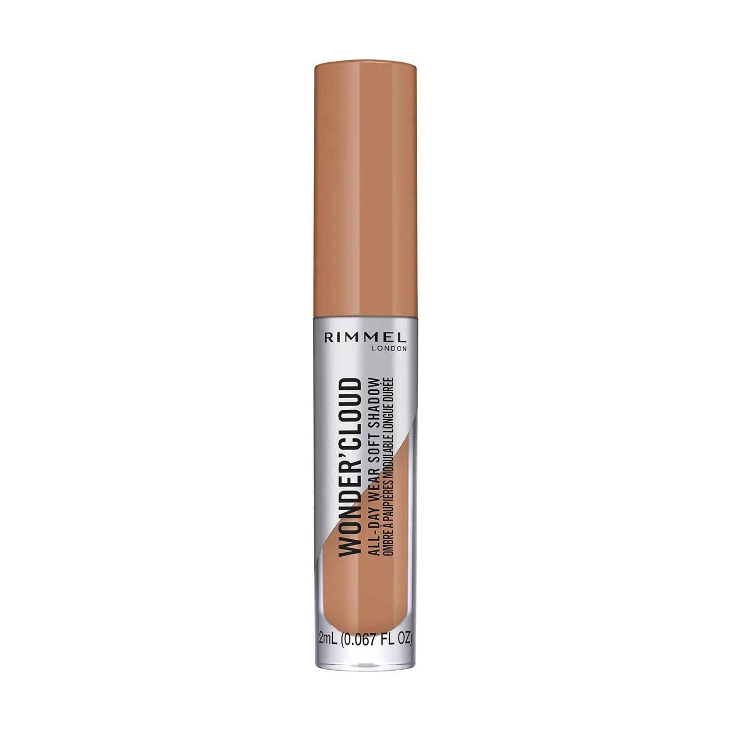 Rimmel London Wonder'Cloud Eyeshadow, Buildable, Long-Wearing, Built-In Primer, 001, Honey Drop, 0.06oz
