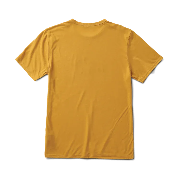 Roark "Mathis" Short Sleeve Active Tee - Gold