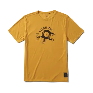 Roark "Mathis" Short Sleeve Active Tee - Gold