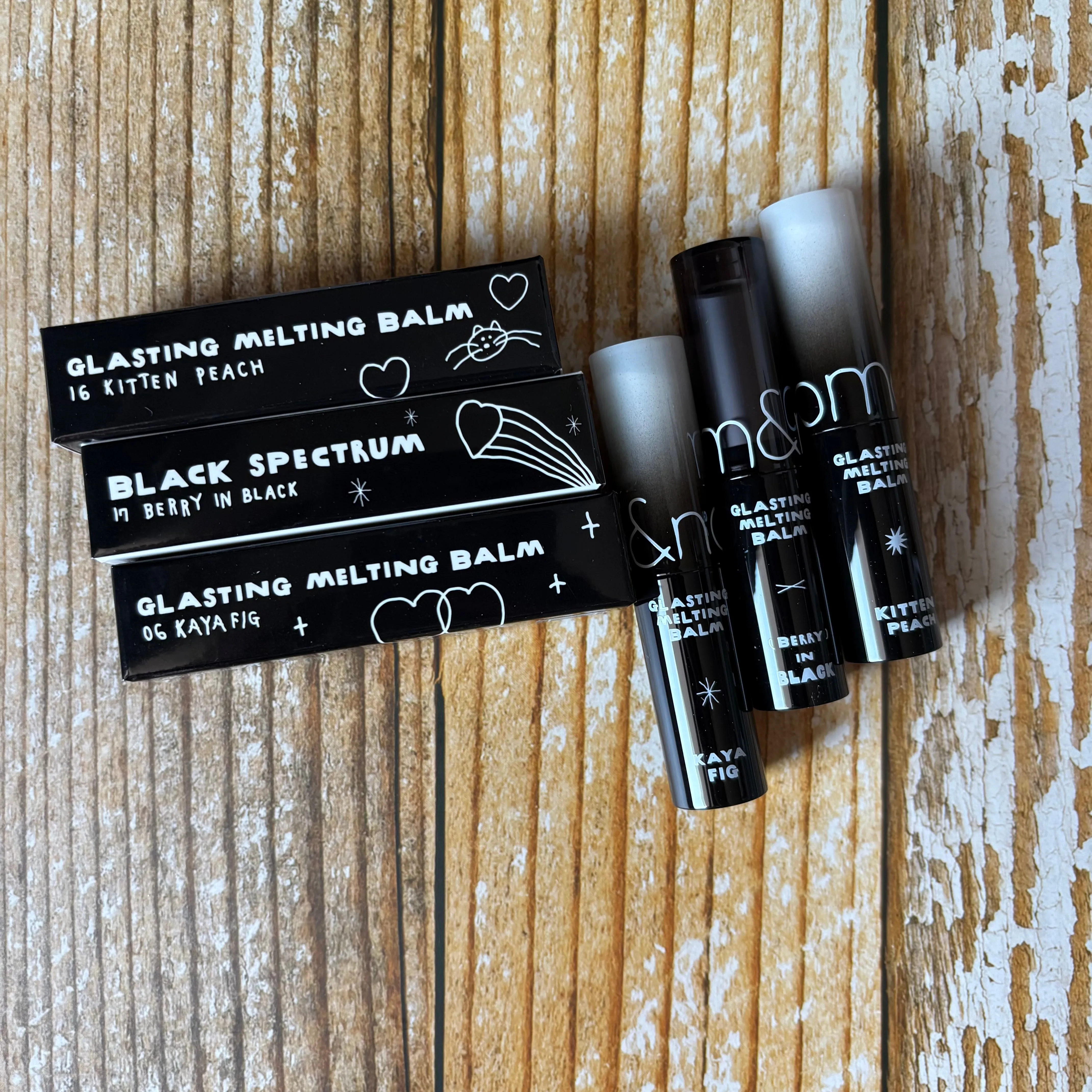 Romand x Inapsquare Glasting Melting Balm 系列
