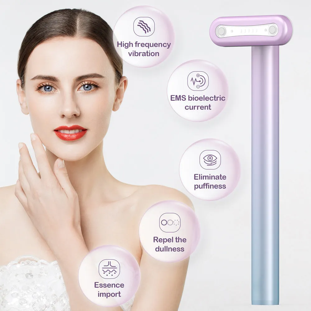 Rotatable EMS Facial and Neck Massager