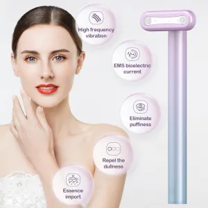 Rotatable EMS Facial and Neck Massager