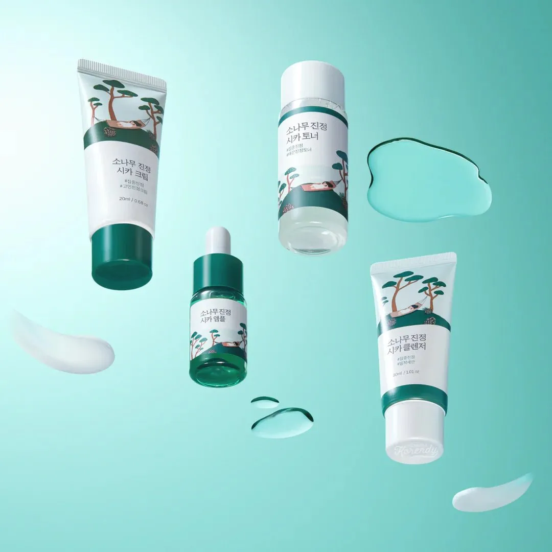 Round Lab Pine Calming Cica Trial Kit (4 Items)